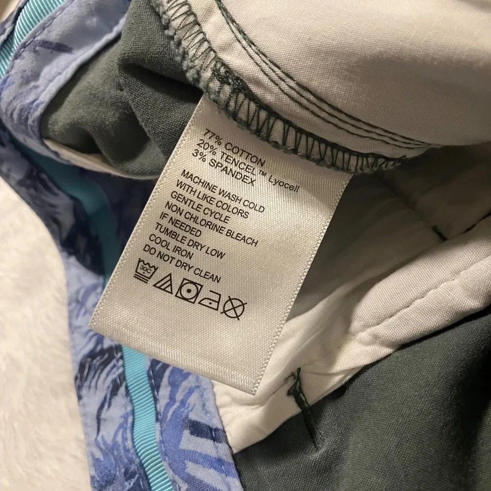 Tommy Bahama Boracay Chino Shorts Men's Size 38 Lot of 3 Flat Front Green Tan